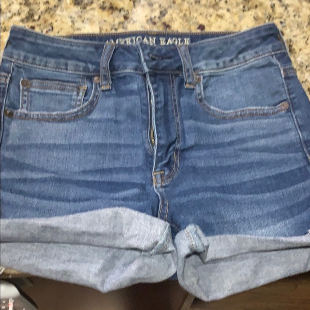 American eagle jean shorts